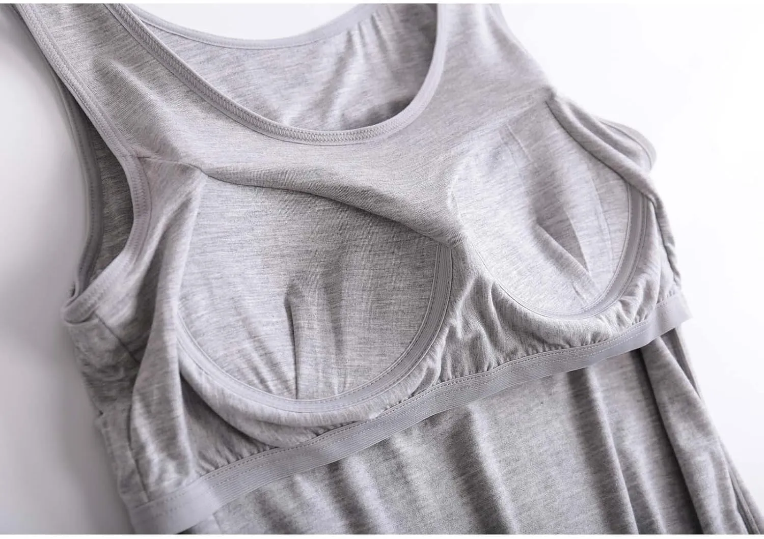 Tank Tops for Women No Steel Rings Bottom Casual Underwear Yoga Sports Camisole with Chest Pad Summer Vest