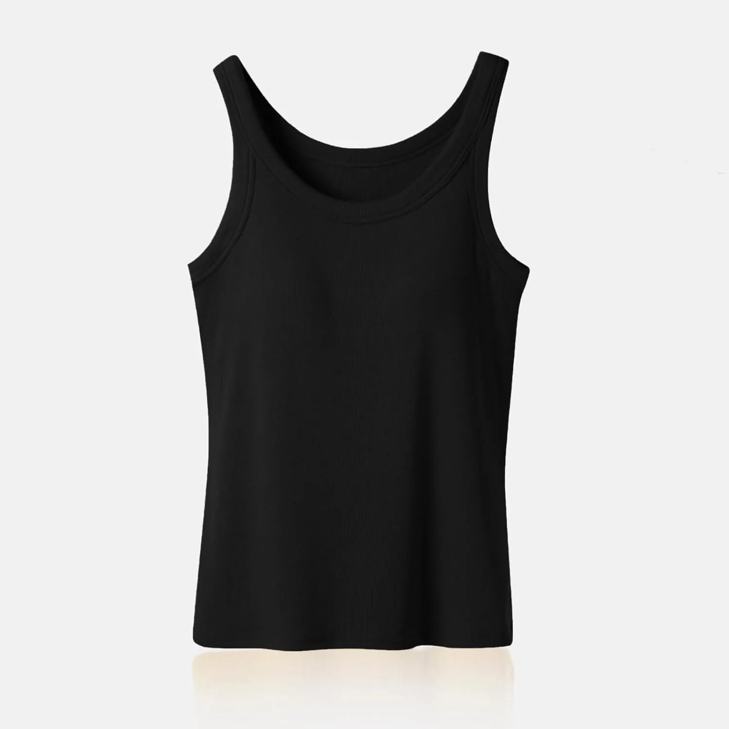 Tank with Built in Bra for Women U Neck Trending Soft Comfy Casual Tank Top Quick Dry Athletic Yoga Shirts