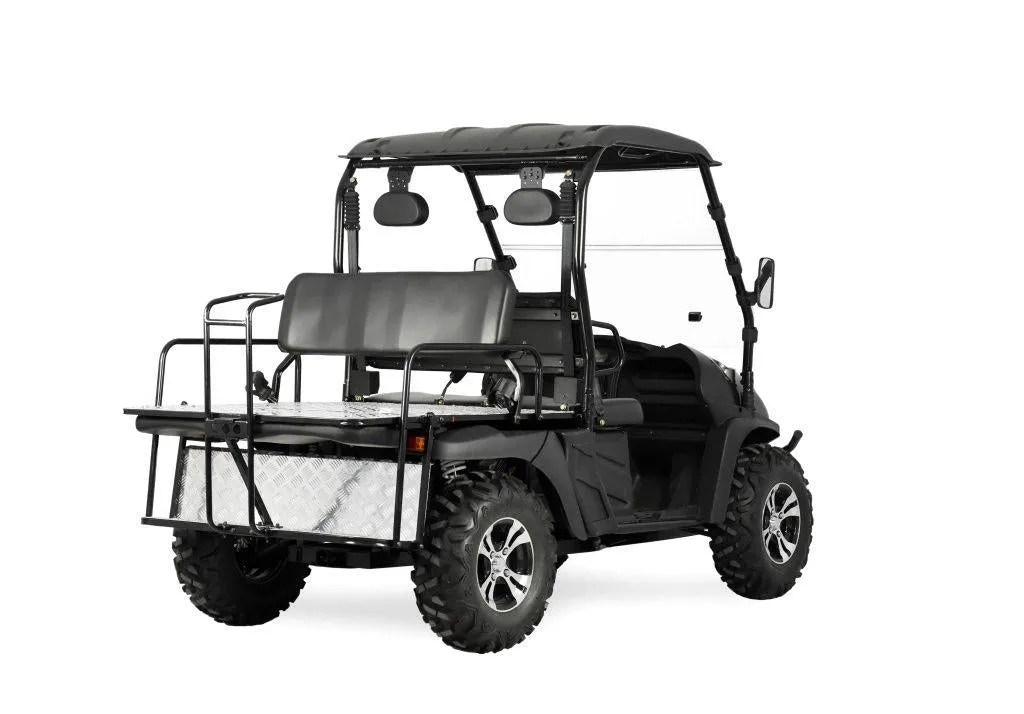 Trailmaster Taurus 450-GV 4 Seat UTV / Golf Cart Style / side-by-side 4X4 with High/Low Gear- Rear Seat Converts to Cargo area.