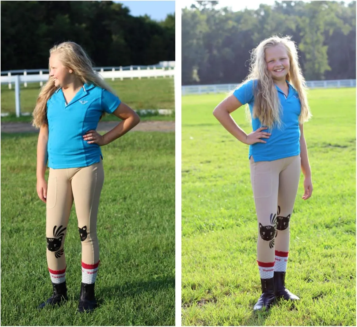 TuffRider Girl's Polo Shirt