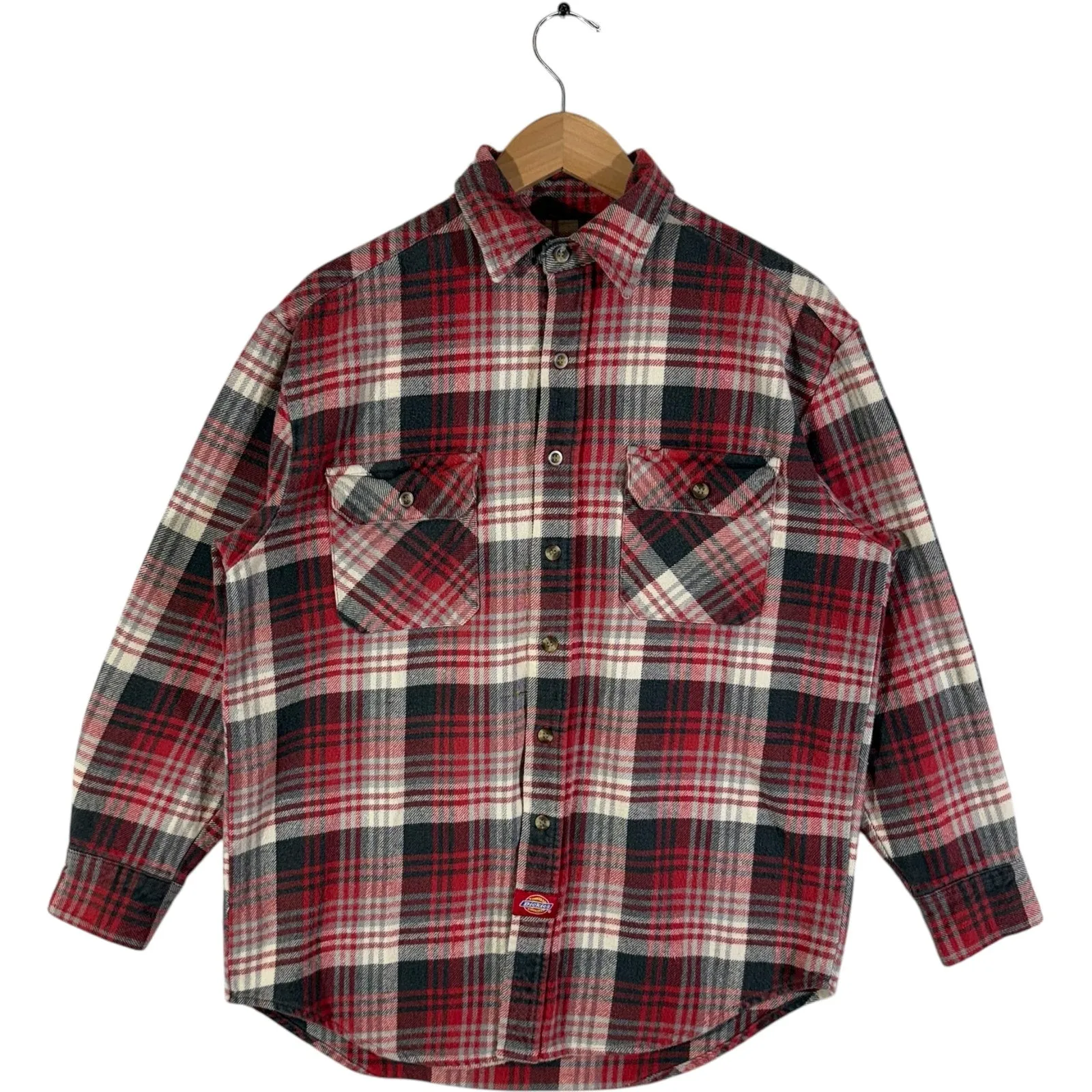 Vintage Dickies Plaid Button-Up Flannel