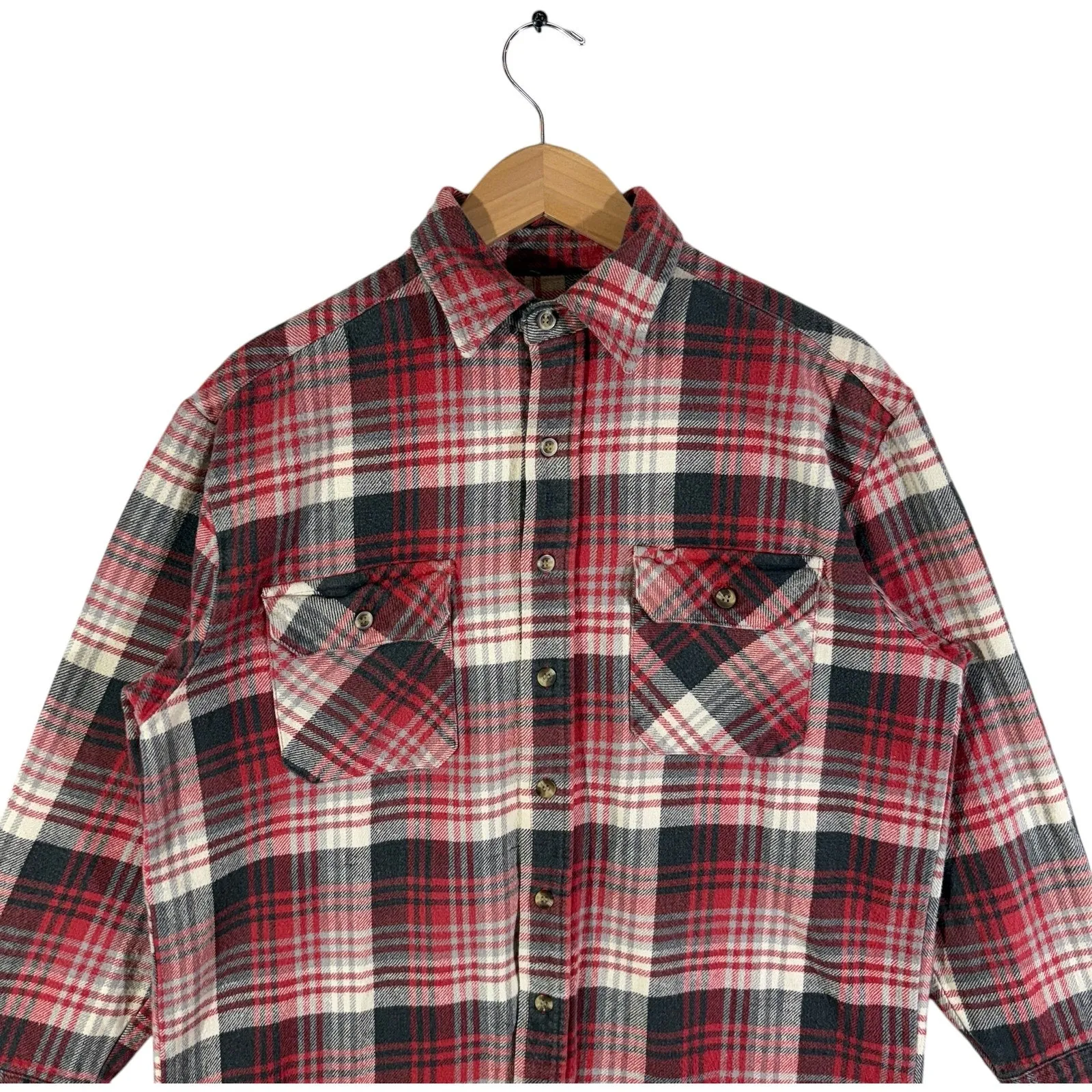 Vintage Dickies Plaid Button-Up Flannel