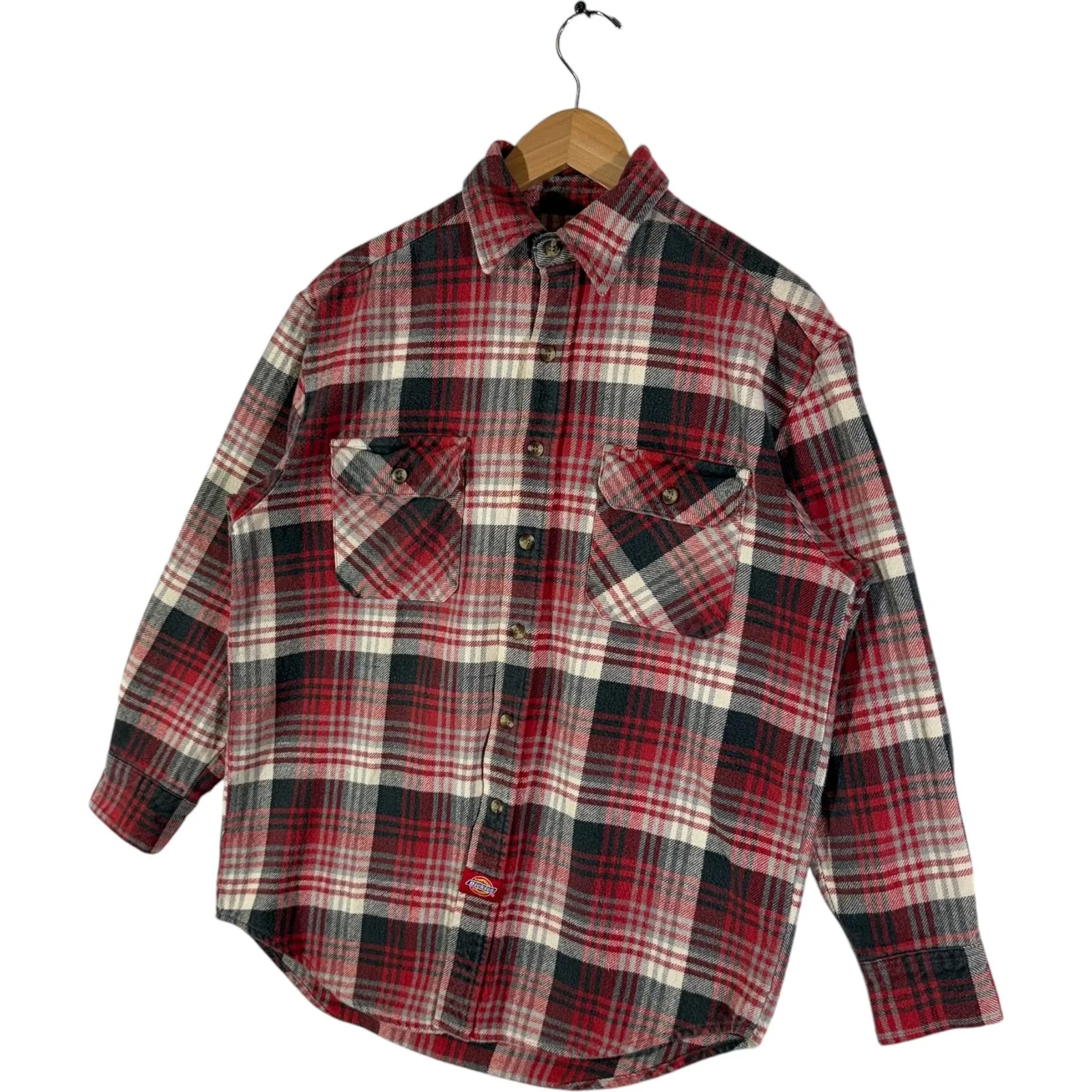 Vintage Dickies Plaid Button-Up Flannel