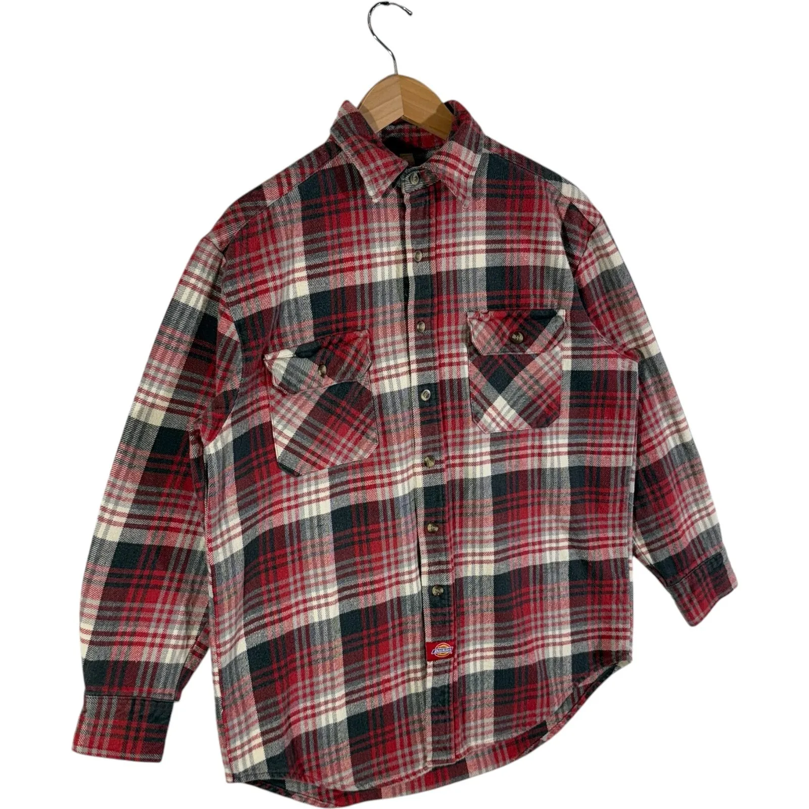 Vintage Dickies Plaid Button-Up Flannel