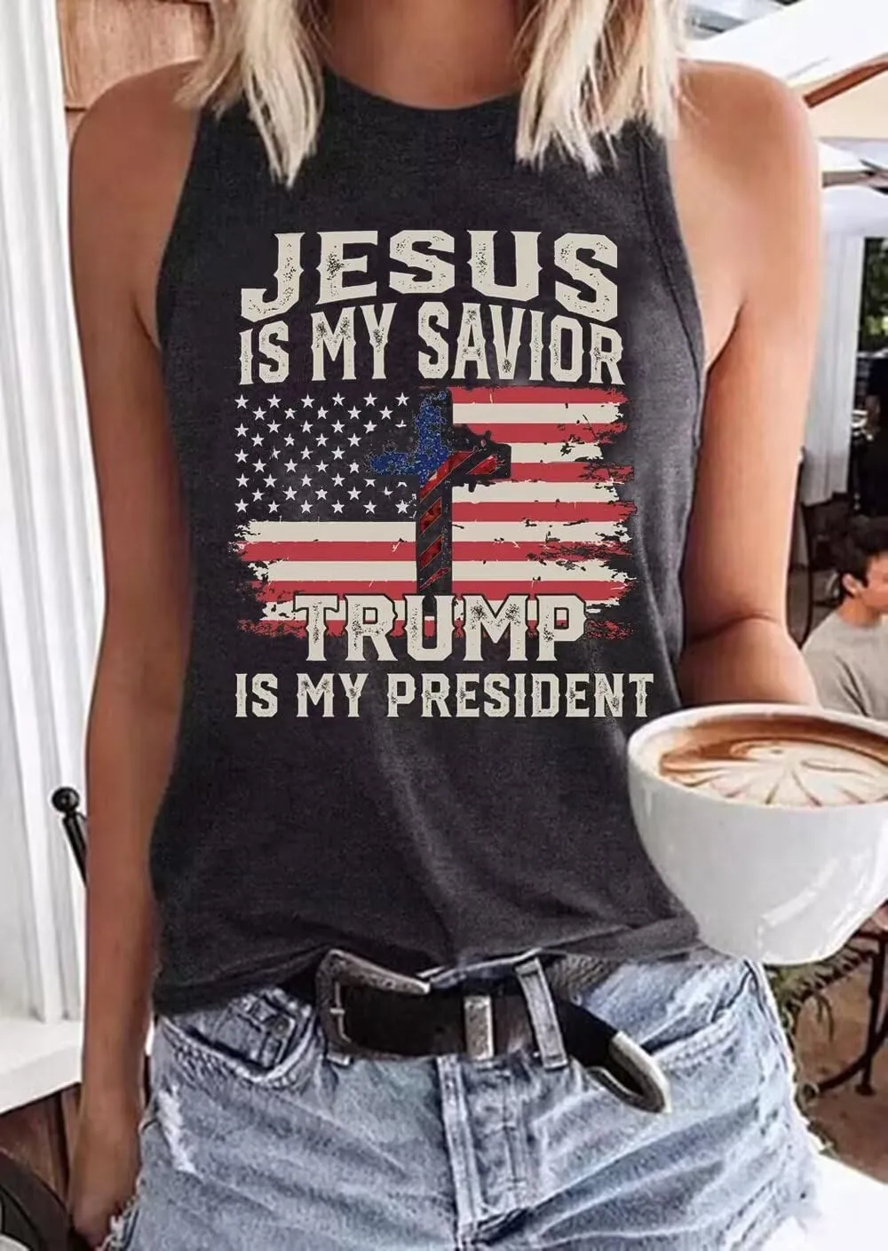 VKEGNIO Christian Tank Top for Women Vintage Bible Verse Boho Floral Graphic Sleeveless Shirt Christian Gifts Shirts Vest