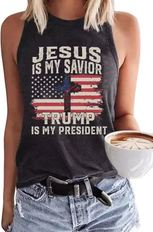 VKEGNIO Christian Tank Top for Women Vintage Bible Verse Boho Floral Graphic Sleeveless Shirt Christian Gifts Shirts Vest