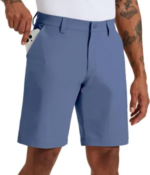 Willit Men's Golf Shorts Stretch Work Dress Shorts Quick Dry Hiking Athletic Casual Shorts with Pockets 10"