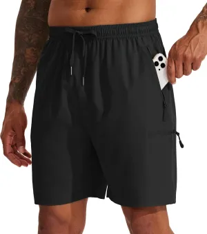 Willit Men's Hiking Cargo Shorts Quick Dry Golf Athletic Shorts 7" Lightweight Summer Shorts with Pockets