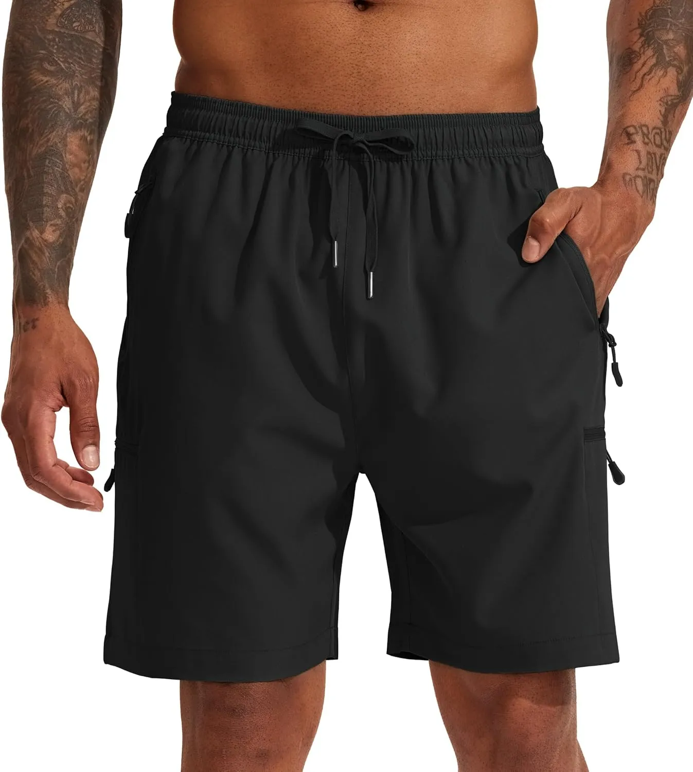 Willit Men's Hiking Cargo Shorts Quick Dry Golf Athletic Shorts 7" Lightweight Summer Shorts with Pockets