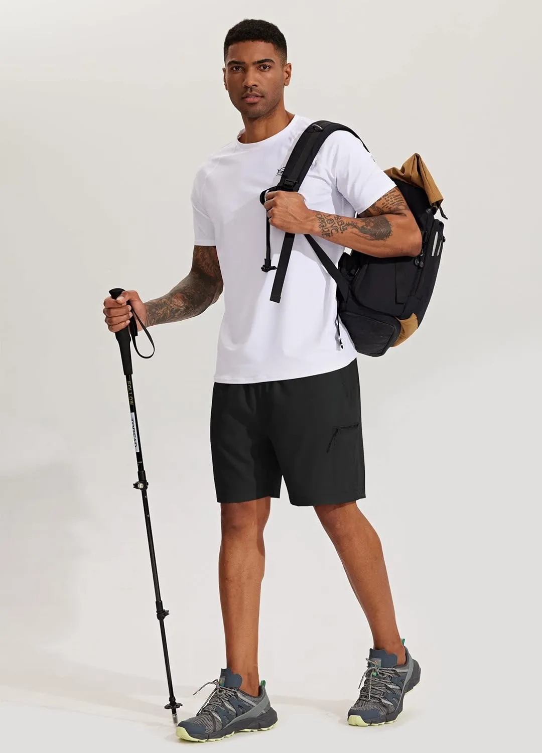 Willit Men's Hiking Cargo Shorts Quick Dry Golf Athletic Shorts 7" Lightweight Summer Shorts with Pockets