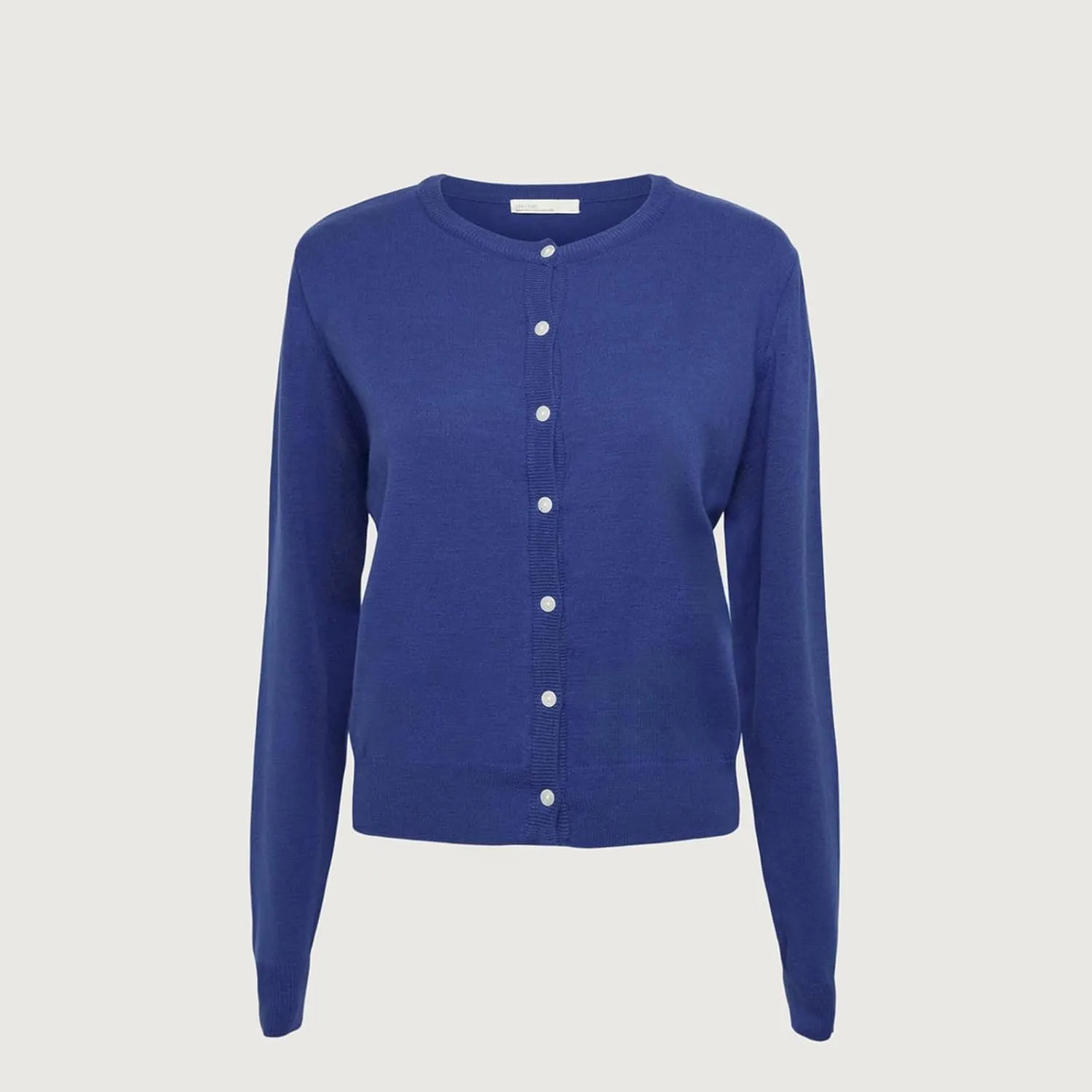 Women Y2k Button Down Crop Sweater Cardigan Long Sleeve Open Front Crewneck Cardigan Cute Knit Pullover Tops