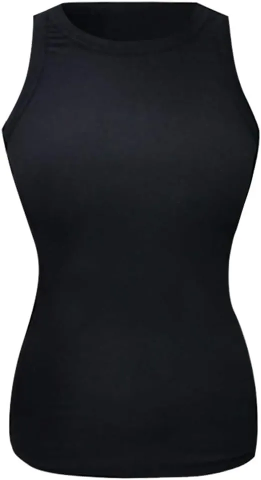 Womens Cropped Tank Top Sleeveless Summer Fitted Camisole Cute Loose Slimming Work Singlet Cozy Athletic Crop Top