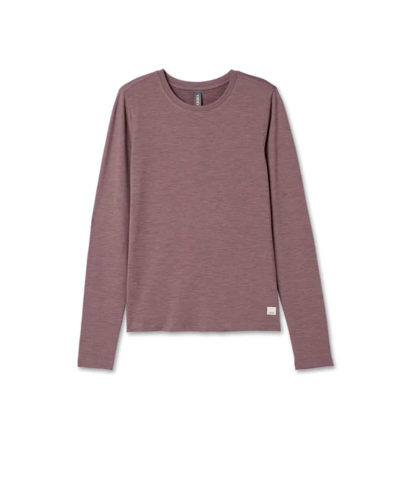 Womens L/S Lux Crew