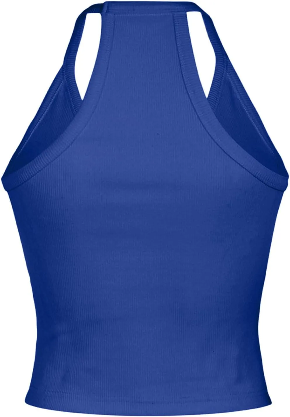 Womens Workout Camisole Tops Sexy Low Cut Tank Top Solid Summer Sleeveless Shirts Slim Fit Camis for Gym Running Yoga