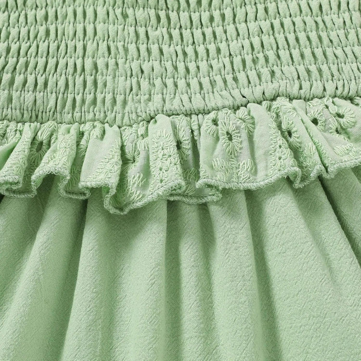 YOUNGER TREE Toddler Dress Baby Girls Cotton Ruffle Sleeveless Summer Dresses Kids Boho Beach Casual Sundress